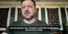 Zelensky: Putin ora usa anche l&rsquo;Oreshnik, sono &ldquo;davvero pazzi&rdquo;