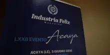 Ad Acaya il 72&deg; evento di Industria Felix &ndash; L&rsquo;Italia che compete