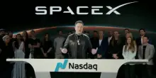 Storico debutto di SpaceX a Wall Street, Musk: vi porter&ograve; oltre Marte