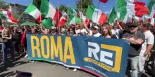 &ldquo;Immigrati via a calci in c&hellip;&rdquo;, a Roma sfila il corteo per la Remigrazione