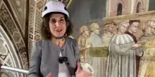 Il restauro degli affreschi di Giotto in Santa Croce a Firenze