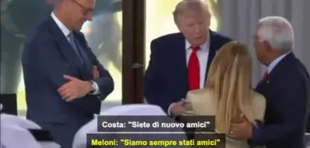G7, Trump scherza con Meloni: &ldquo;Io abbandonato&rdquo;, e lei: &ldquo;Ma no&hellip;&rdquo;