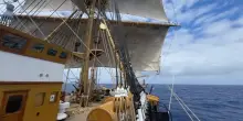 Nave Amerigo Vespucci in Usa, prima tappa del Tour Mondiale Baltimora