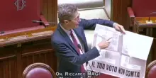 Legge elettorale, alla Camera espulso Magi di +Europa, seduta sospesa