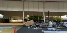 Sisma in Venezuela, i danni all&rsquo;aeroporto Sim&ograve;n Bol&igrave;var di Maiquet&igrave;a