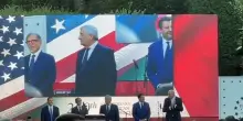 Italia-Usa, ricevimento a Villa Taverna nel segno della distensione