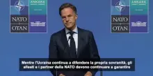 Nato, Rutte: tutti gli alleati facciano loro parte per sostenere Kiev