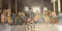 Cenacolo Vinciano: il messaggio di pace di Liu Bolin