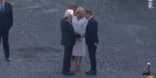 Il Presidente Mattarella alla parata per la festa nazionale francese