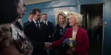Ursula von der Leyen arriva a Kiev con altri leader europei