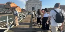 Venezia, in timelapse sul ponte del Redentore