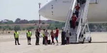 I campioni del mondo spagnoli tornano a casa con la coppa