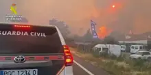 Il fuoco devasta la Francia e in Spagna &egrave; alle porte di Madrid