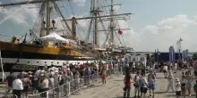 Oltre 10 mila persone sull&rsquo;Amerigo Vespucci nella tappa a Qu&eacute;bec City