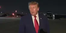 Iran, Trump: 007 Usa mi dicono di evitare l&rsquo;Air Force One e lo faccio