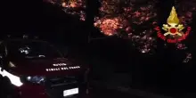 Paura a Como, vasto incendio boschivo sul monte Goi