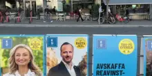 Elezioni Svezia, Stoccolma tappezzata di manifesti elettorali