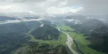 Nepal, in volo sull&rsquo;area devastata da inondazione, oltre 1.200 morti