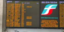 Treni cancellati e lievi ritardi: lo sciopero del personale delle Fs