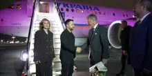 L&rsquo;arrivo di Zelensky a New York per l&rsquo;assemblea generale Onu