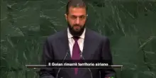 Siria, al-Sharaa all&rsquo;Onu: il Golan rimarr&agrave; territorio siriano