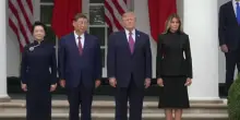 Trump e Xi alla Casa Bianca, la rassegna militare per l&rsquo;ospite cinese