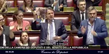 Camera, Conte mostra foto Delmastro con Caroccia e Colosimo con Ciavardini