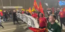 Ex Ilva, a Genova operai in corteo: presenti anche Salis e Bucci