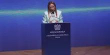 Meloni: c&rsquo;&egrave; una via italiana a AI, ma serve una governance globale