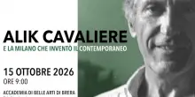 A Brera Alik Cavaliere e la Milano che invent&ograve; il contemporaneo