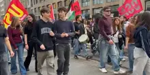 A Milano sfila il corteo degli studenti, almeno 3000 in piazza
