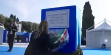 Meloni al villaggio Difesa a Roma omaggia i militari morti in Bosnia