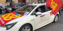 Sciopero, il tassista in corteo a Roma: &ldquo;Il carovita &egrave; insostenibile&rdquo;