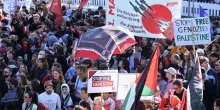 La Palestina sopra Berlino, 50mila in corteo con la Linke