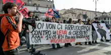 Studenti contro la leva: &laquo;Rifiutiamo l&rsquo;orizzonte della guerra&raquo;