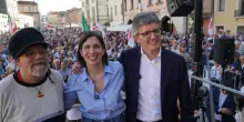 Venezia, Schlein con Martella: &laquo;Da qui un altro avviso a Meloni&raquo;