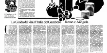 La Guida dei vini d&rsquo;Italia del Gambero Rosso e Arcigola