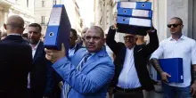 L&rsquo;ultradestra a Montecitorio per la remigrazione: &laquo;Sconfitto l&rsquo;antifascismo&raquo;