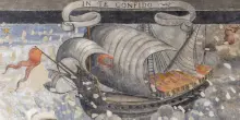 Palazzo Leopardi, gli affreschi nella Sala degli Antichi