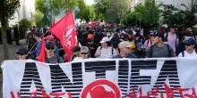 Un muro antifa per il congresso Afd. Alice Weidel leader a furor di &laquo;volk&raquo;