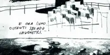 Nello spazio a colpi di grafite