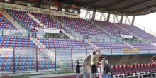 Casertana, scontro sullo stadio Pinto e squadra nel caos