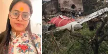 Aereo precipitato in India, Bhoomi resta imbottigliata nel traffico e perde il volo: «Sono viva per dieci minuti, sto ancora tremando»