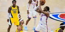 Oklahoma batte 120-109 Indiana e va 3-2 nelle Nba Finals. Il titolo è distante una sola partita