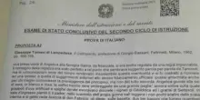 Tracce maturità 2025, l'analisi del testo del Gattopardo di Giuseppe Tomasi di Lampedusa: ecco la soluzione di ChatGpt