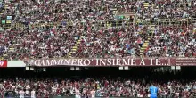 Salernitana: conferma playout, strigliata ultras