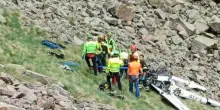 Trentino, aliante precipita e si schianta sotto la cresta di Cima Bocche: due morti