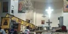 Sale allerta terrorismo, attacco dell'Isis a una chiesa cristiana: ?basilica devastata, ci sono morti e feriti