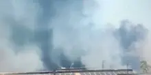 Incendio a Caivano, rogo nella zona di Pascarola