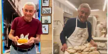 Luigi Luini, re del panzerotto a Milano: «Sono panettiere da 80 anni, ora ne ho 94 e macino 100 chili di mozzarella al giorno»